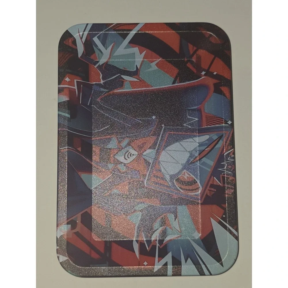 Vox Small Metal Rolling Tray 7x5 Hazbin Hotel Utility Tin Valet Tray NEW